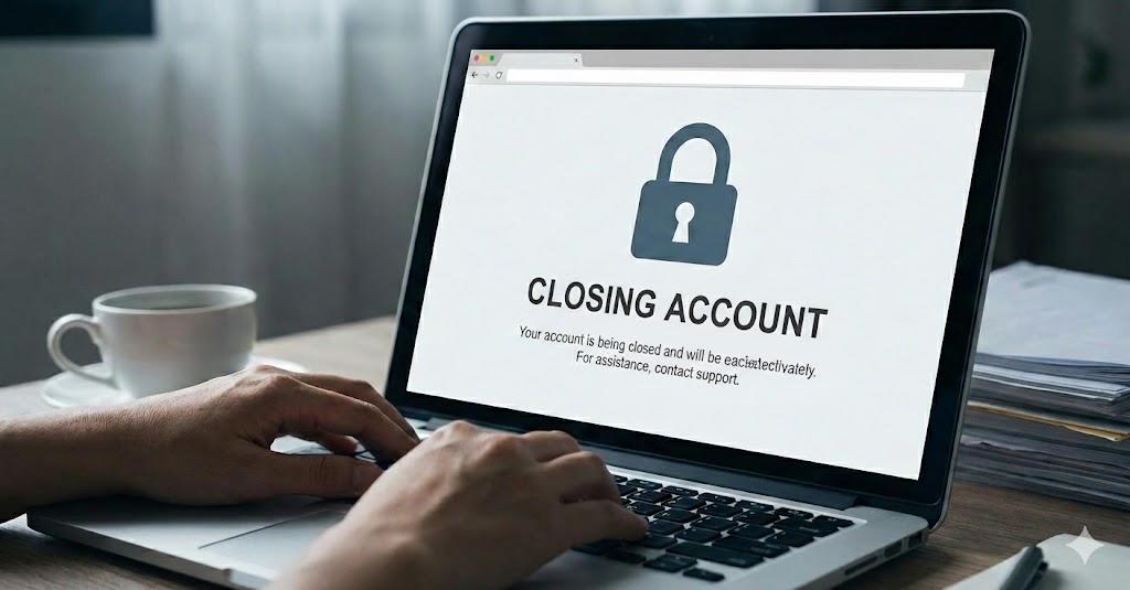 How to close your account